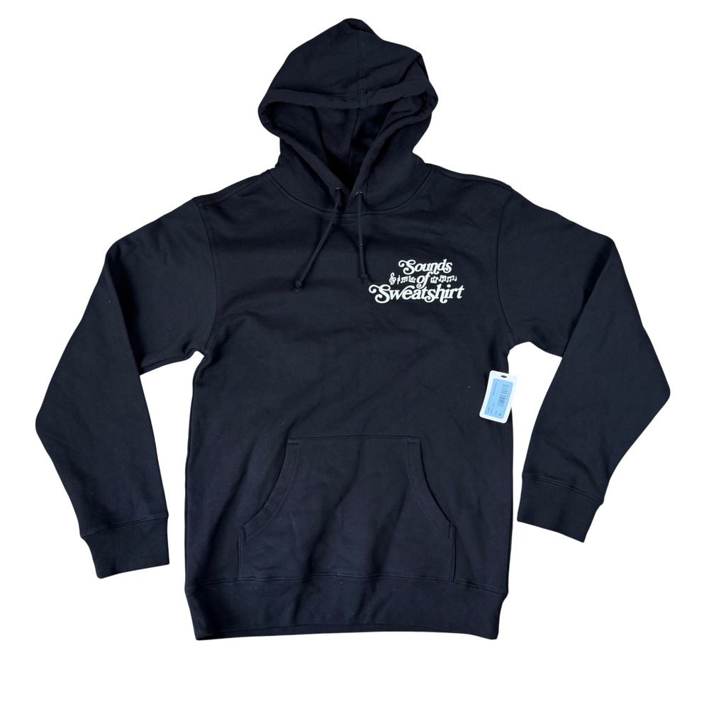 SWEATSHIRT by Earl Sweatshirt Mens Black Graphic Hoodie Size M Sounds of Music